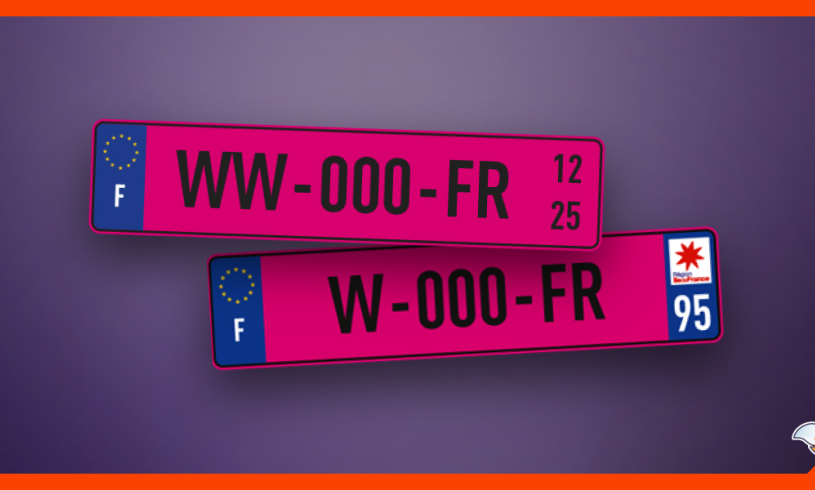 Plaques d'immatriculation roses : bientôt une nouvelle couleur sur les routes françaises